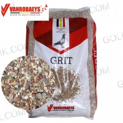 Минеральная кормовая добавка для голубей Vanrobays "Grit" - смесь минералов - 20 кг