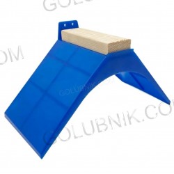 Сиденье для голубей - пластиковое - с деревянной накладкой